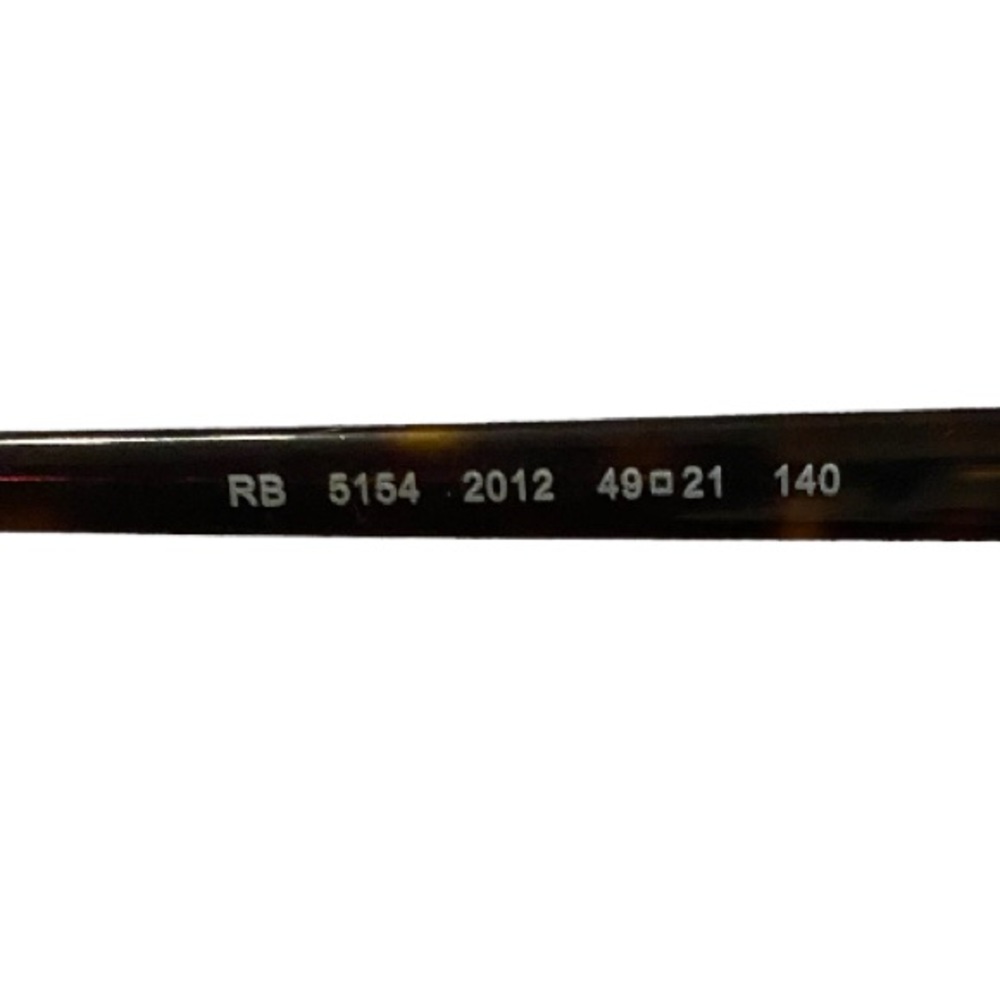 Ray-Ban R×5154 Clubmaster Square Prescription Eyeglass Frames - Picture 3 of 12